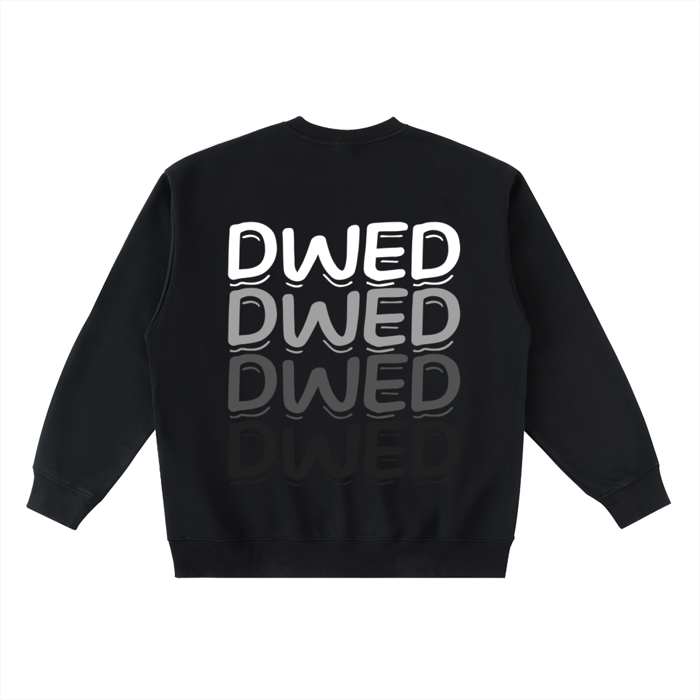 Oversized Crewneck Taped Sweatshirt