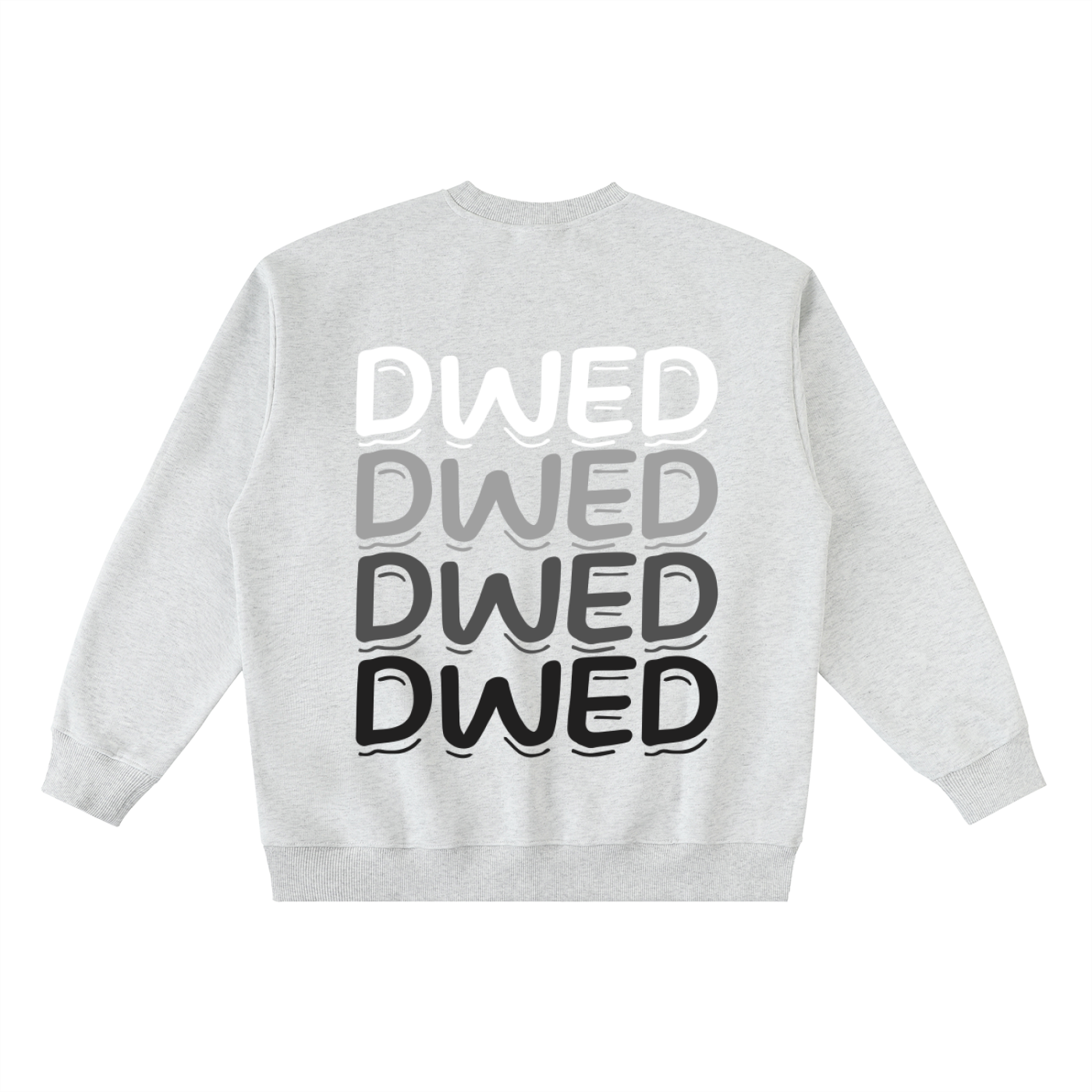 Oversized Crewneck Taped Sweatshirt