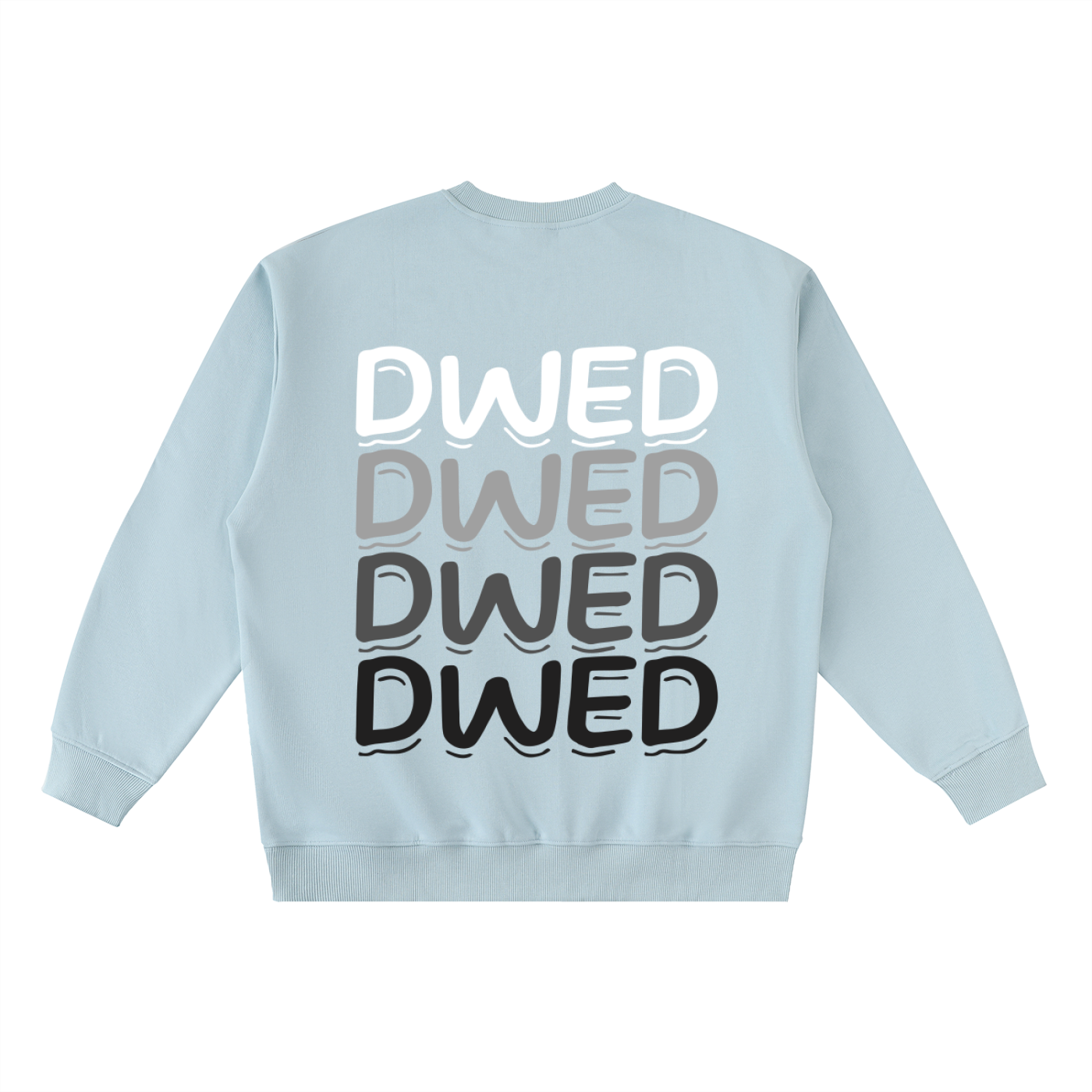 Oversized Crewneck Taped Sweatshirt