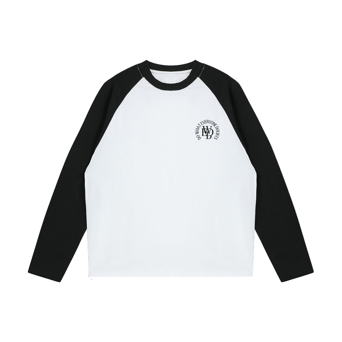 Color-Blocked Raglan Long-Sleeve T-Shirt