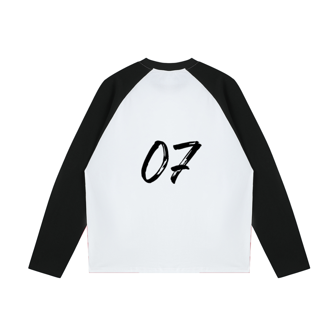 Color-Blocked Raglan Long-Sleeve T-Shirt