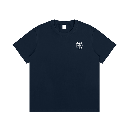 DWED logo Navy Blue T-shirt